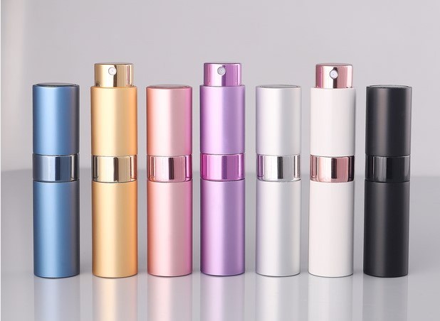 Zerstäuber Aluminium / Glas 8 ml