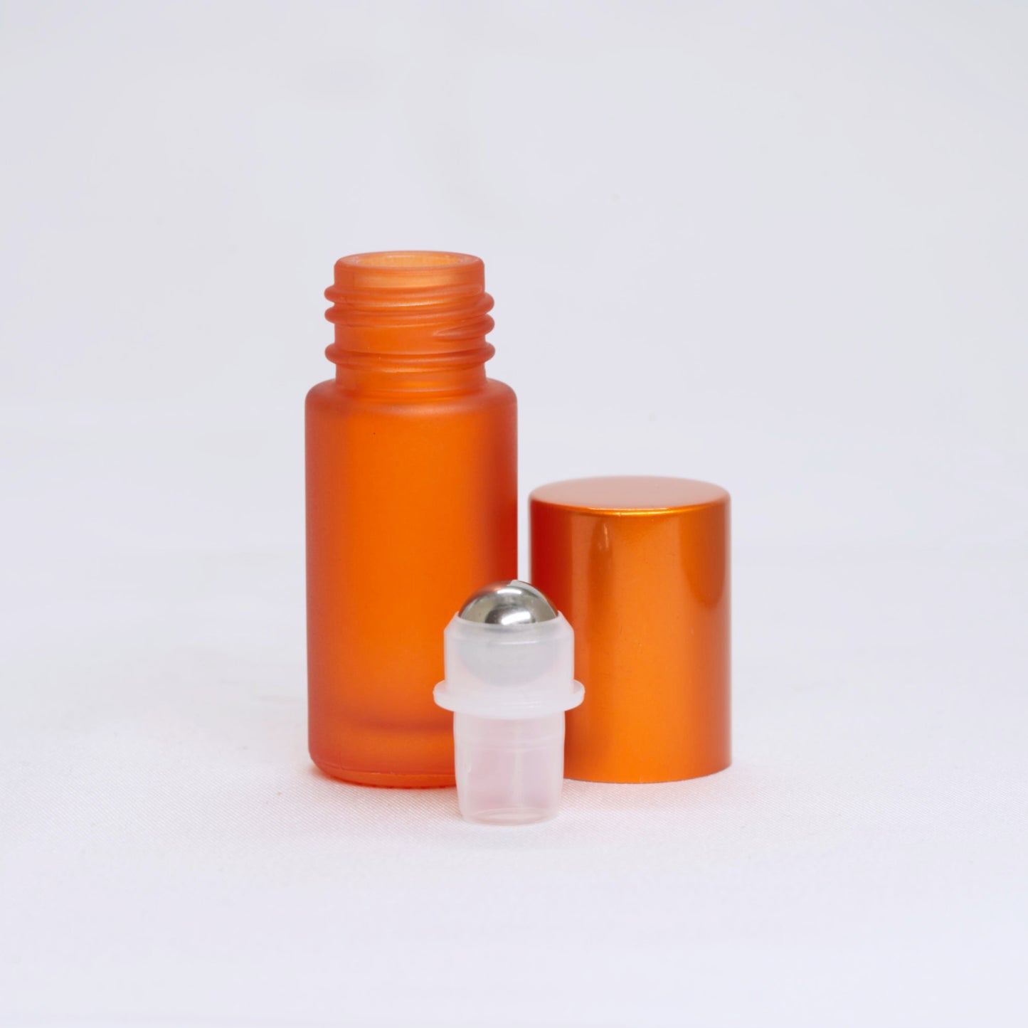 Roll-On-Flasche farbig, Glas 5 ml