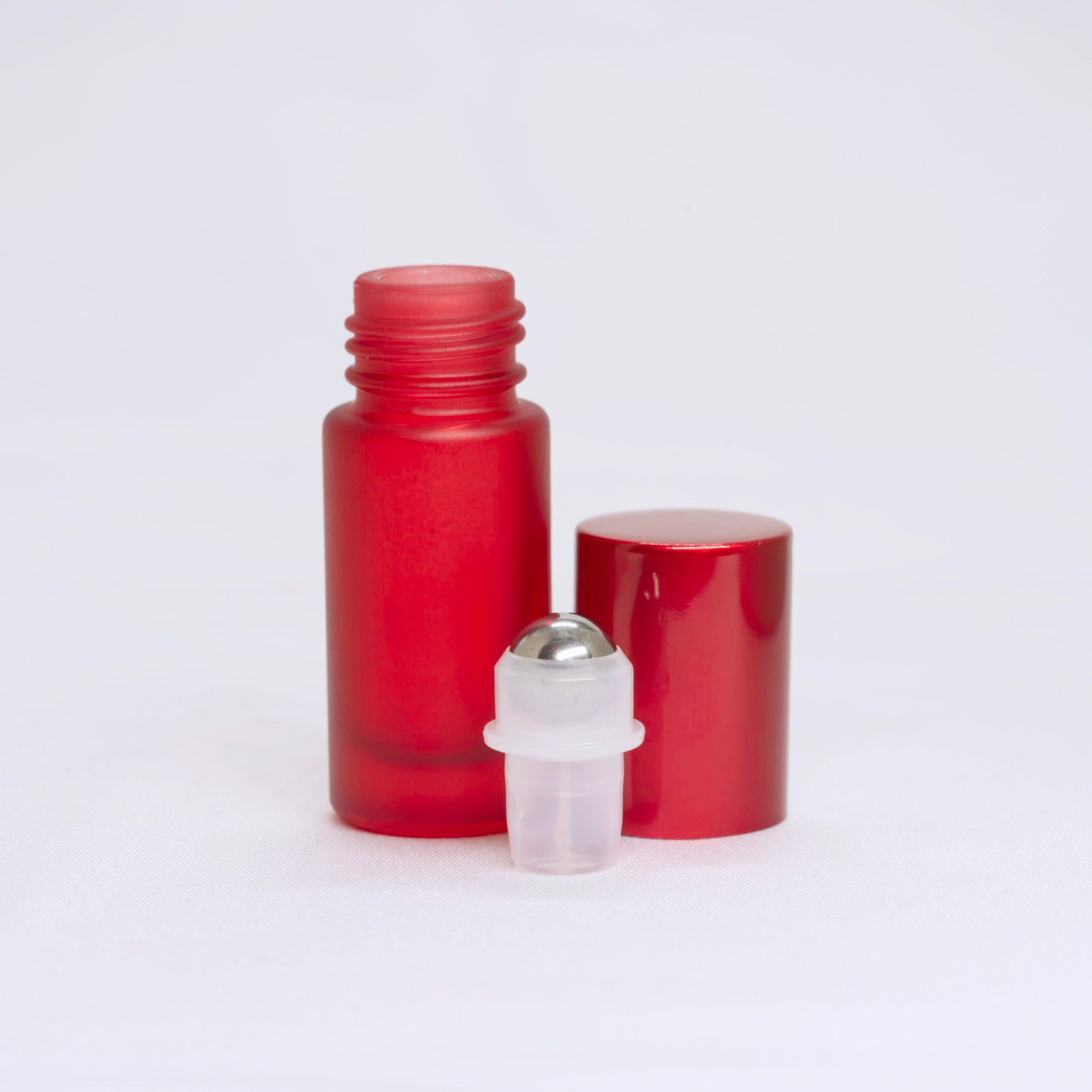 Roll-On-Flasche farbig, Glas 5 ml